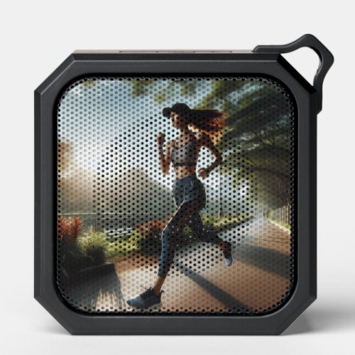 Running lady Graphic Speaker