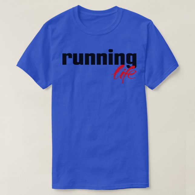 Running Life T-Shirt (Design Front)