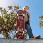 Running Lions Skateboard - Custom Colors<br><div class="desc">Lions Skateboard - Your Color</div>