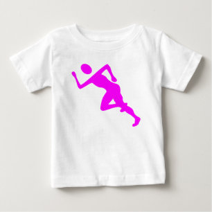 Running - Magenta Baby T-Shirt