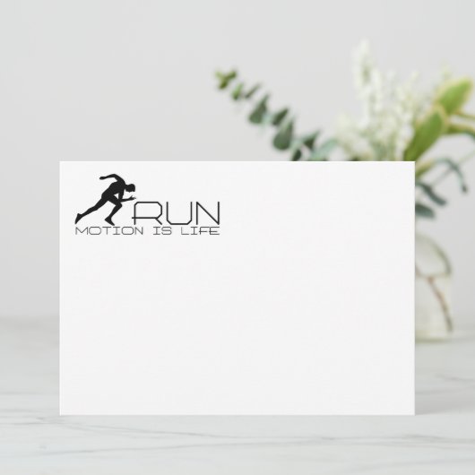 Running man (Standing Front)