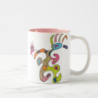 "Running Man" Abstract Mug