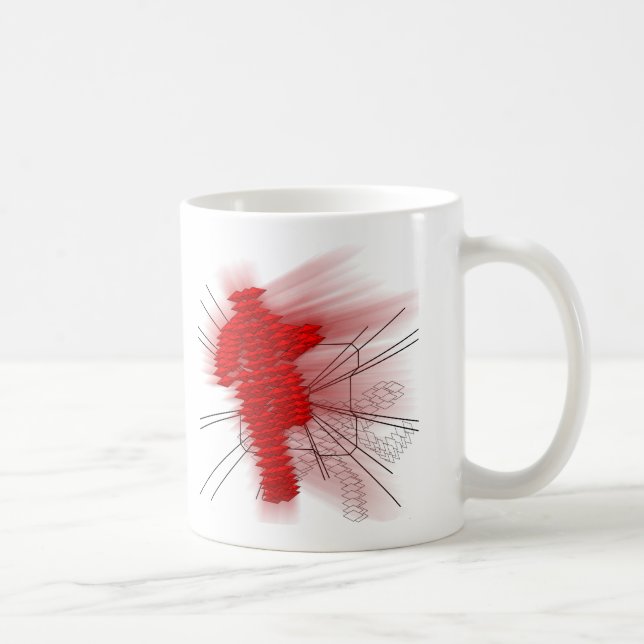 Running Man Coffee Mug (Right)