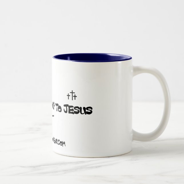Running Man Gear Mug (Running To Jesus) (Right)