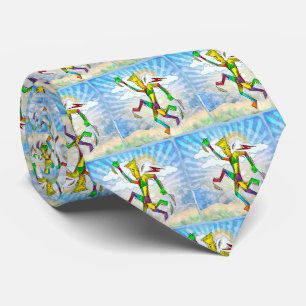 Running Man Neck Tie