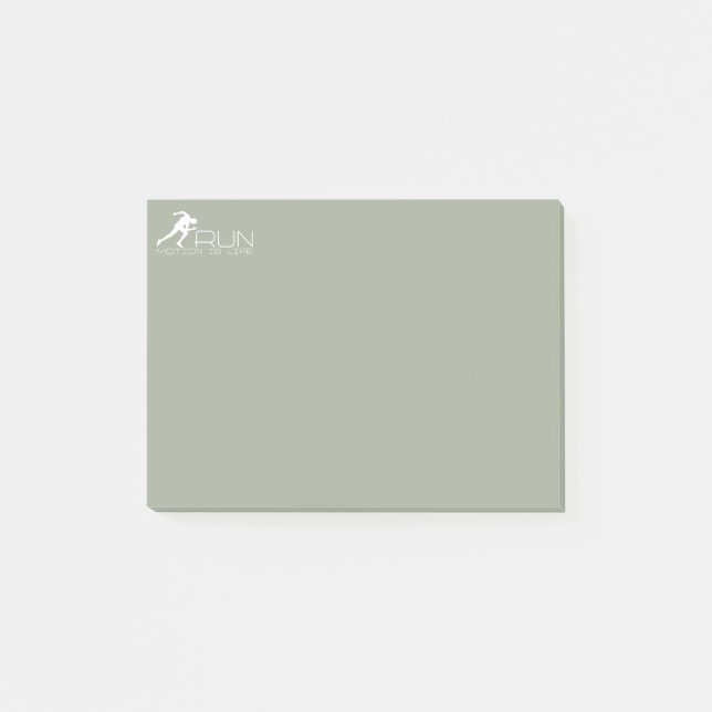 Running man post-it notes (Front)