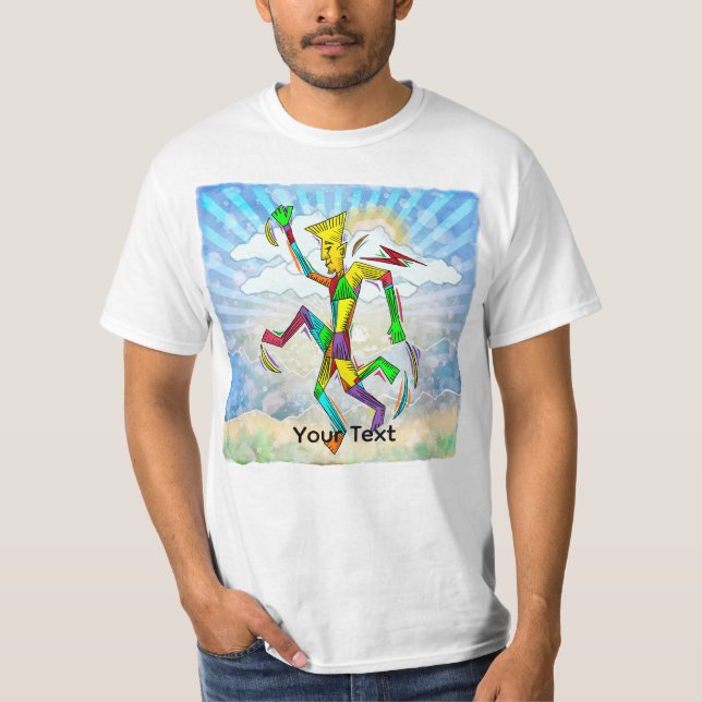 Running Man T-Shirt (Front)