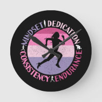 Running Mindset - Girly Runner Endurance Quote
