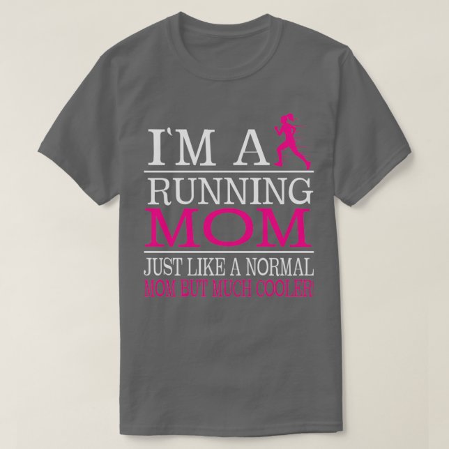 Running Mom T-Shirt (Design Front)