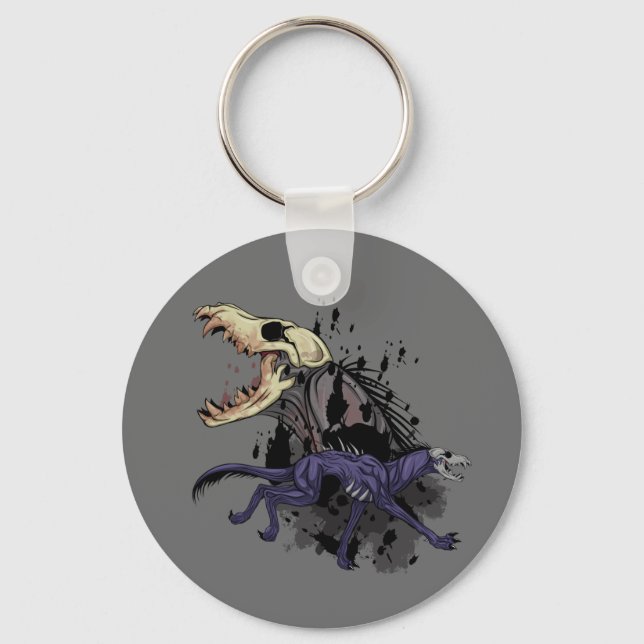 Running Monster Keychain (Front)