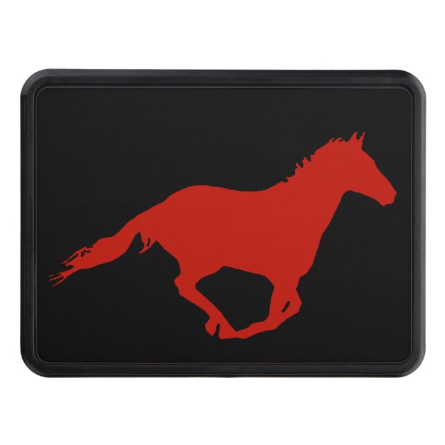 Running Mustang Hot Hitch Cover (Front)