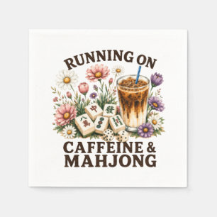 Running on Caffeine & Mahjong Napkins