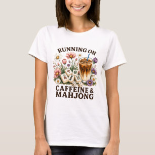 Running on Caffeine & Mahjong T-Shirt