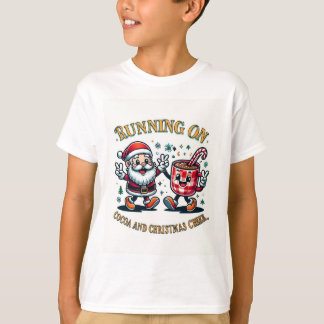 Running on Cocoa and Christmas Cheer T-Shirt