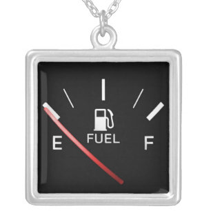 Running on Empty Necklace