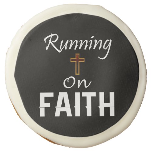 Running on Faith Runner Sugar Cookie