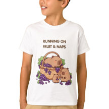 Running on Fruit & Naps – Cute Capybara Family