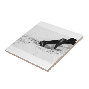 running out of sand ceramic tile