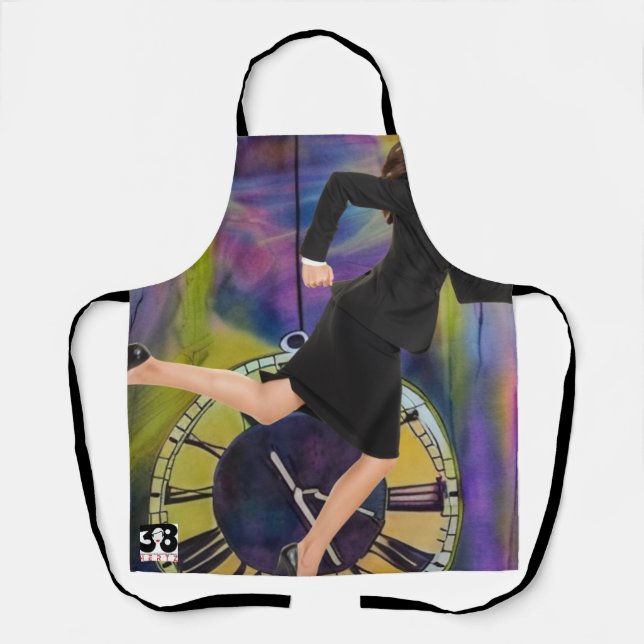 Running Out of Time Apron (Front)