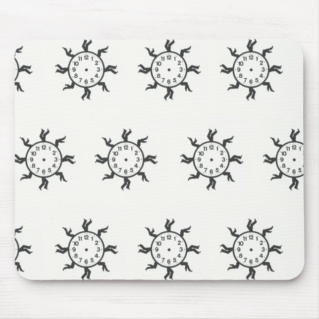 Running Out of Time Mouse Pad (Front)