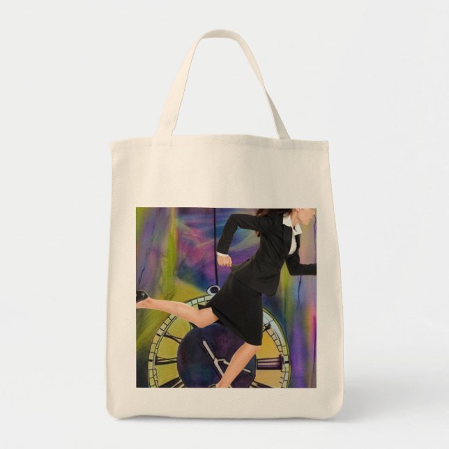 Running Out of Time Tote Bag (Front)