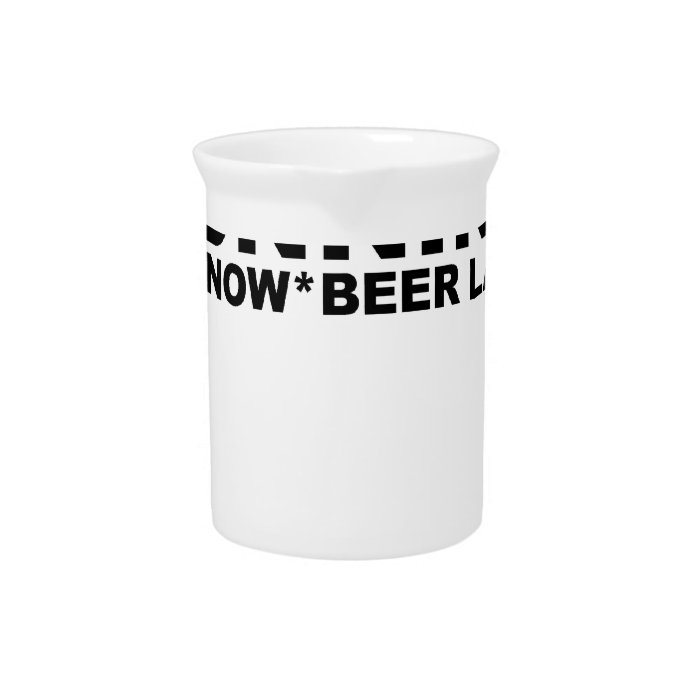 Running Pain Now Beer Later T Shirts.png Beverage Pitchers