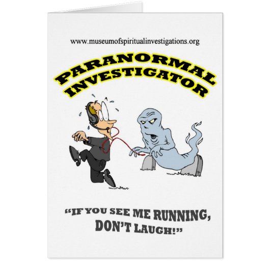 Running Paranormal Investigator Cards (Front)