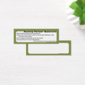 Running Partner Questions (profile card) (Desk)