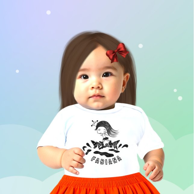 Running princess baby T-Shirt (Creator Uploaded)