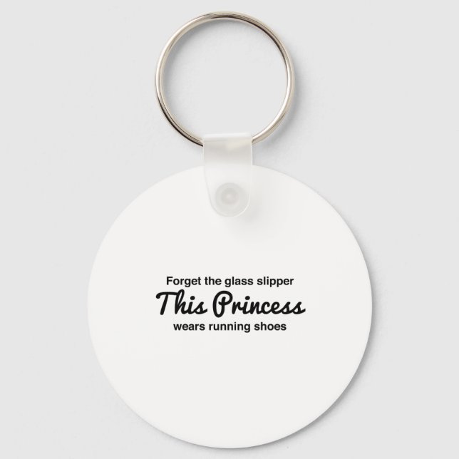 Running Princess Keychain (Front)