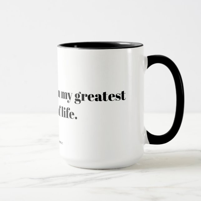 Running quote mug (Right)