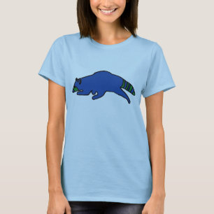Running Raccoon apparel T-Shirt