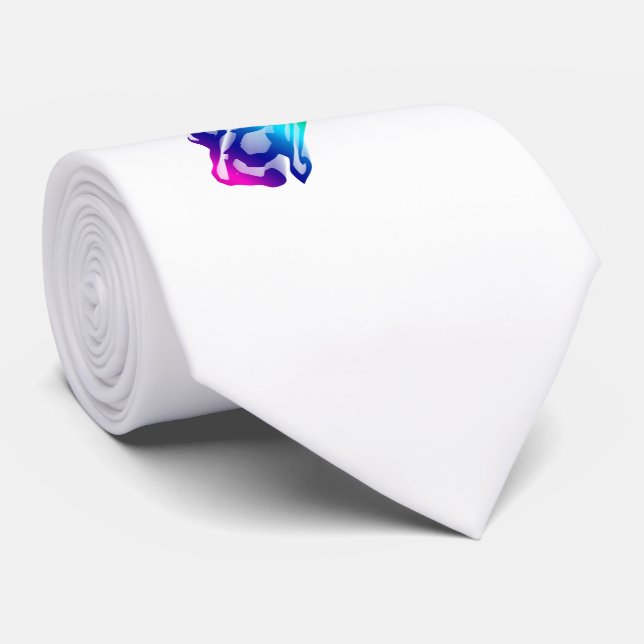 Running Rainbow Horse With Motion Trail Tie (Rolled)