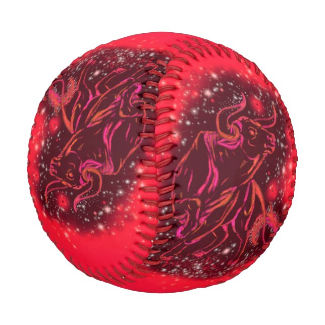 Running Red Bull Baseball (Angled)