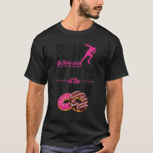 Running Runner Half Marathon Donut Vintage Run Lik T-Shirt