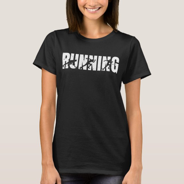 Running| Runner| Marathon T-Shirt (Front)
