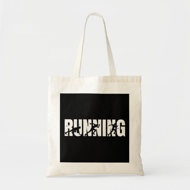 Running| Runner| Marathon Tote Bag (Front)