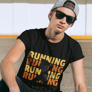 Running Running Lover Jogging T-Shirt