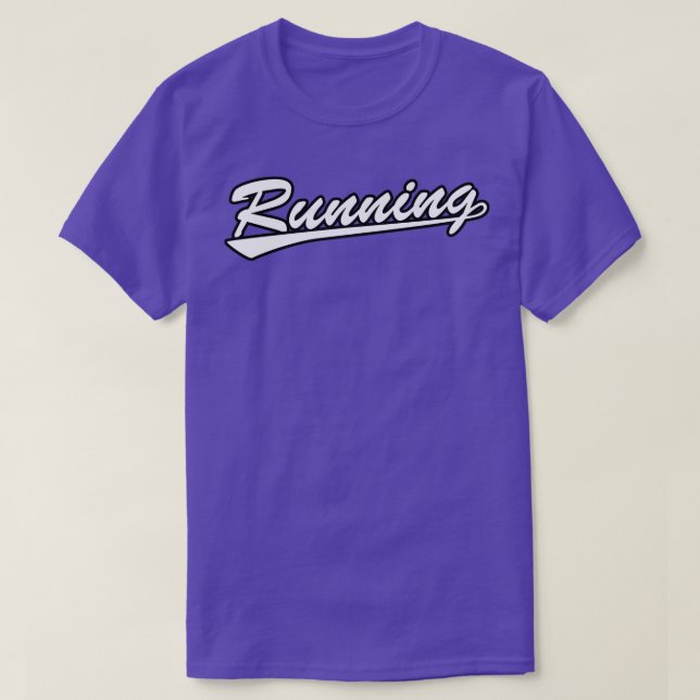 Running script T-Shirt (Design Front)