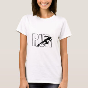 Running Shirt, Marathon Shirt, Minimalist Workout T-Shirt
