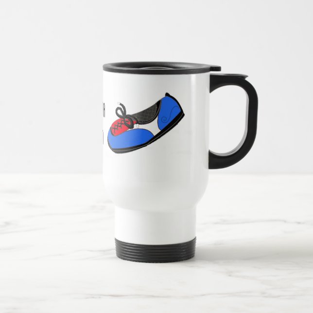 Running Shoe - Gotta Run Travel Mug (Right)