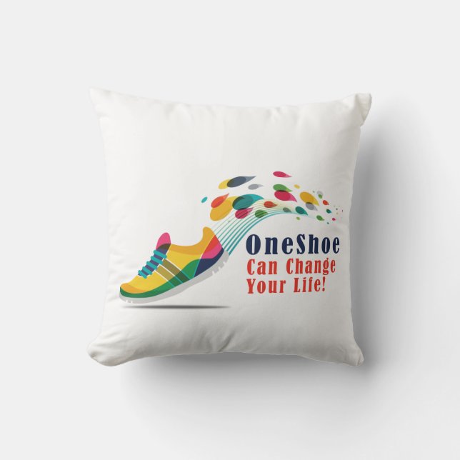 Running Shoe Pillow (Front)