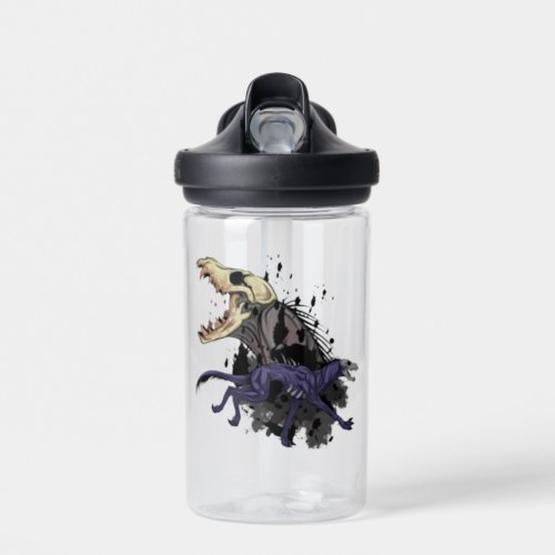 Running Skull Monster Water Bottle