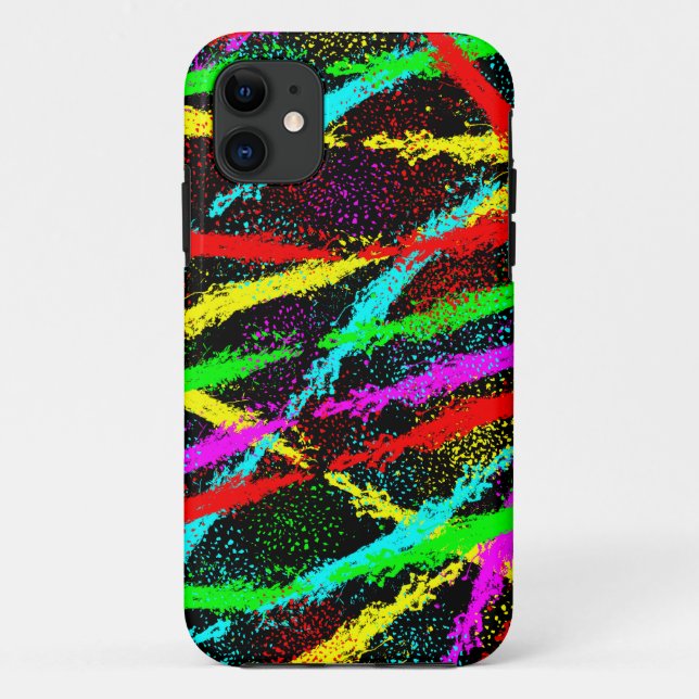 Running Splatter Case-Mate iPhone Case (Back)