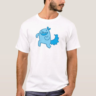 Running Squirrel - Blue T-Shirt