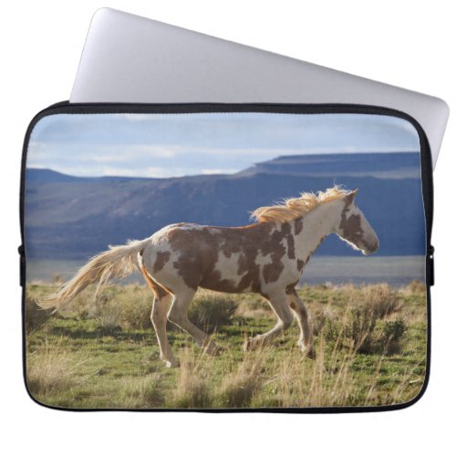 Running Stallion Steens Mountains Oregon Laptop Sleeve