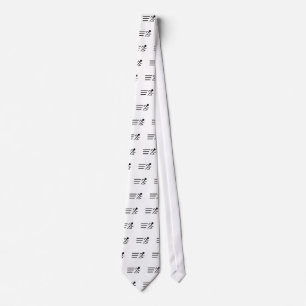 Running Stickman Tie