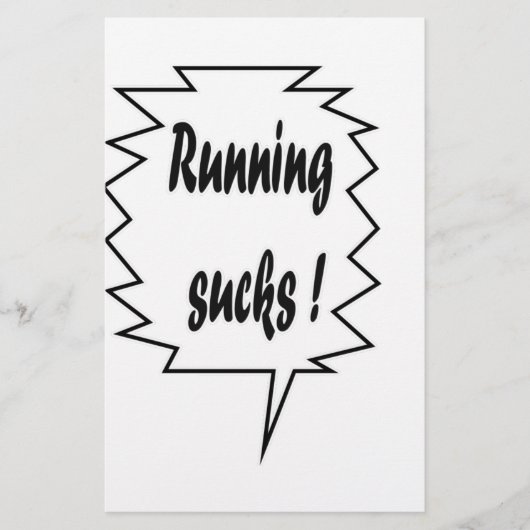 Running Sucks (Front)