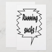 Running Sucks (Front/Back)