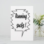 Running Sucks (Standing Front)